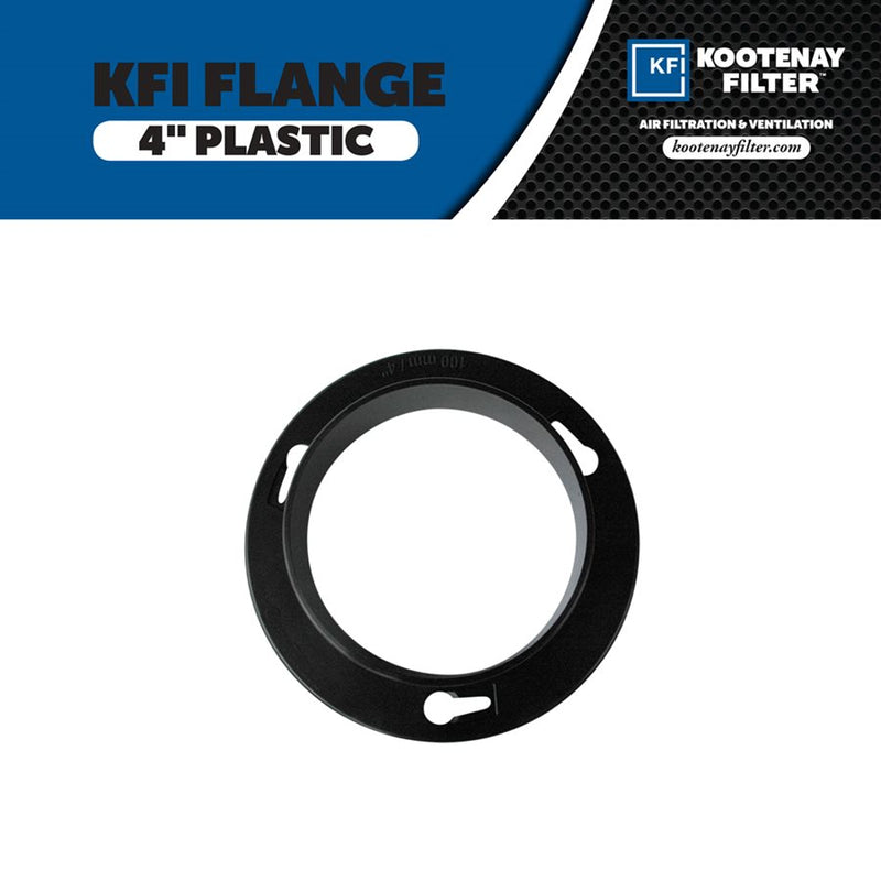 Kootenay Filter - Kootenay Filter Plastic Flange 4'' for KFI 300 & 425 - Hydroponics Club