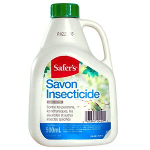 SAFER'S CONCENTRATED INSECTICIDAL SOAP 500 ML - HydroponicsClub