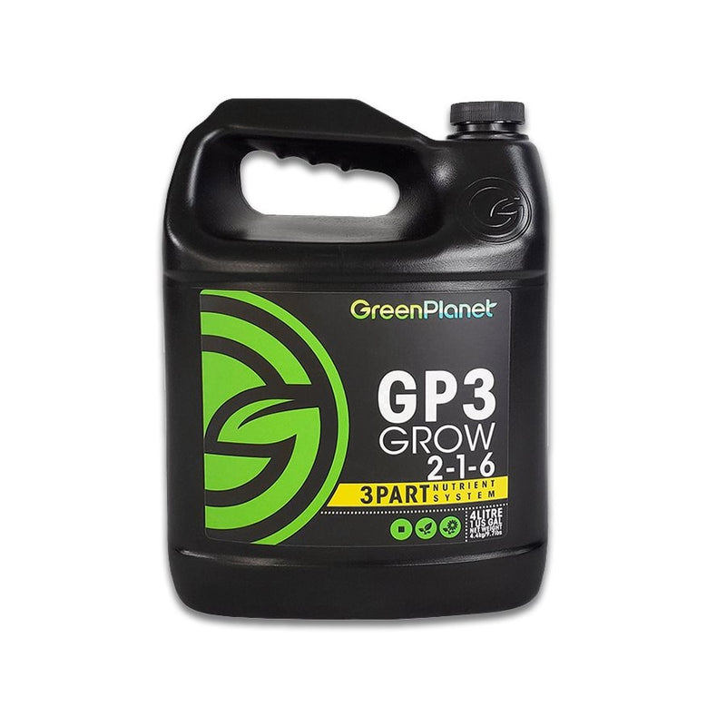 Green Planet Nutrients - GREEN PLANET GP3 GROW - Hydroponics Club