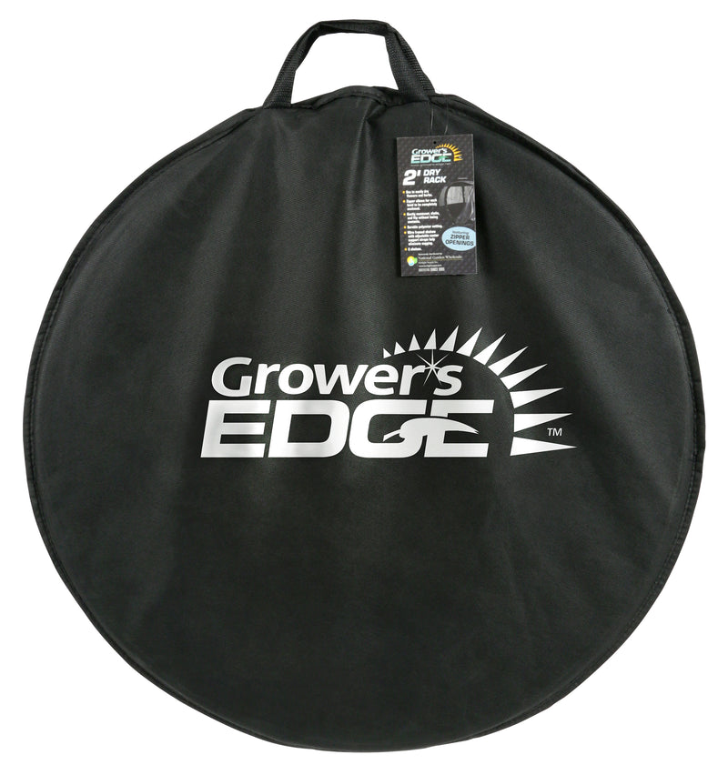 Grower's Edge - Grower's Edge® Dry Rack Enclosed with Zipper Opening 2ft - Hydroponics Club