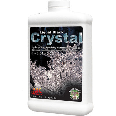 Dry Flower Products - Liquid Black Crystal ( 0-0.04-0.06) - Hydroponics Club