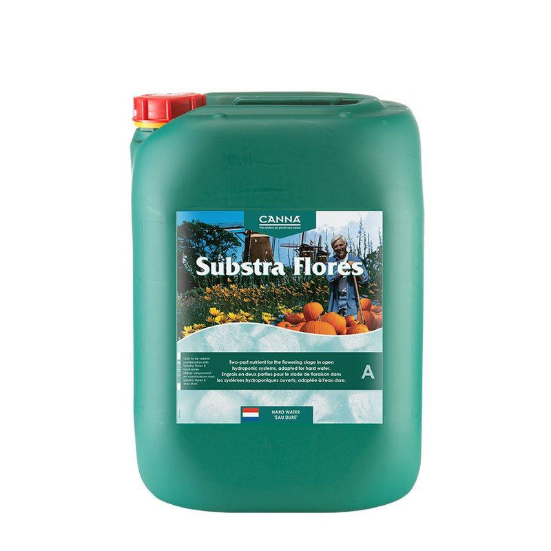 Canna - CANNA SUBSTRA FLORES A HW 20L - Synthetic Nutrients - Hydrodionne