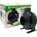 Stealth - Stealth Ventilation In-line Fan 120V 6" 460CFM - Hydroponics Club